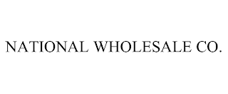 NATIONAL WHOLESALE CO.