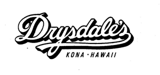 DRYSDALE'S KONA-HAWAII