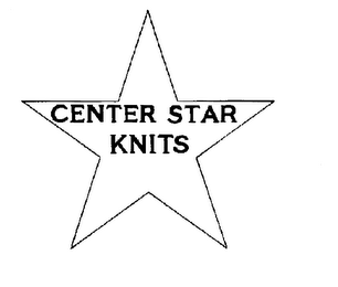 CENTER STAR KNITS