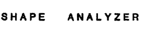 SHAPE ANALYZER