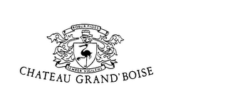 CHATEAU GRAND'BOISE ROBUR FIDES SEMPER VIGILENS