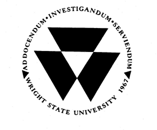 WRIGHT STATE UNIVERSITY 1967 AD DOCENDUM INVESTIGANDUM SERVIENDUM