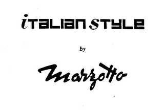 ITALIAN STYLE BY MARZOTTO