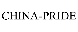 CHINA-PRIDE