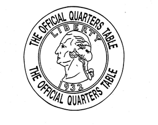 THE OFFICIAL QUARTERS TABLE LIBERTY 1932