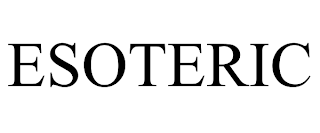 ESOTERIC