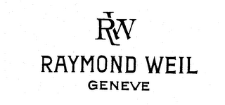 RW RAYMOND WEIL GENEVE