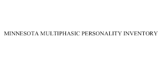 MINNESOTA MULTIPHASIC PERSONALITY INVENTORY