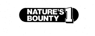 NATURE'S BOUNTY 1