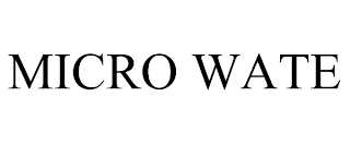 MICRO WATE