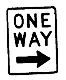 ONE WAY