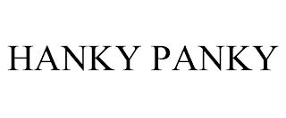 HANKY PANKY