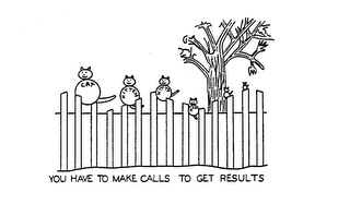 YOU HAVE TO MAKE CALLS TO GET RESULTS CAT KITTEN KITTY KIT