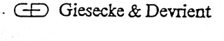 GD GIESECKE & DEVRIENT