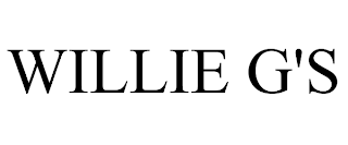 WILLIE G'S