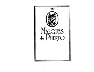 MARQUES DEL PUERTO 1983