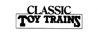 CLASSIC TOY TRAINS