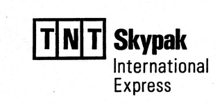 TNT SKYPAK INTERNATIONAL EXPRESS