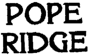 POPE RIDGE