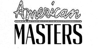 AMERICAN MASTERS