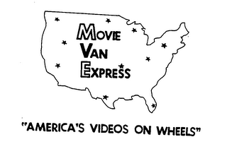 MOVIE VAN EXPRESS "AMERICA'S VIDEOS ON WHEELS"