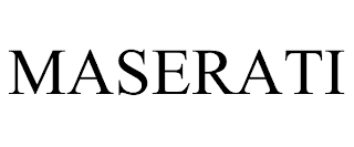 MASERATI