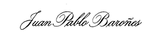 JUAN PABLO BARONES