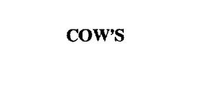 COW'S