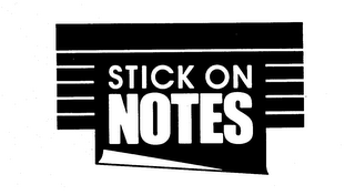 STICK ON NOTES