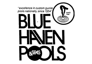 BLUE HAVEN POOLS & SPAS "EXCELLENCE IN CUSTOM GUNITE POOLS NATIONALLY, SINCE 1954"