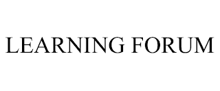 LEARNING FORUM