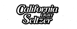 CALIFORNIA LIGHT SELTZER