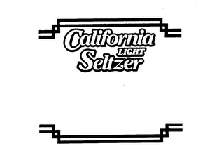CALIFORNIA LIGHT SELTZER