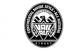CONTINENTAL DIVIDE STYLE - ALL NATURAL VAIL ALE COLORADO FINEST