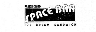 FREEZE-DRIED SPACE BAR ICE CREAM SANDWICH