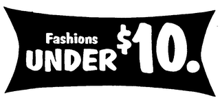FASHIONS UNDER $10.