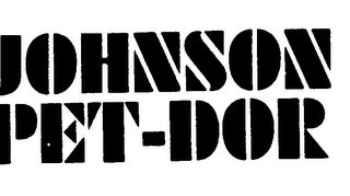 JOHNSON PET-DOR