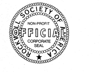 ROCKWELL SOCIETY OF AMERICA OFFICIAL NON-PROFIT CORPORATE SEAL