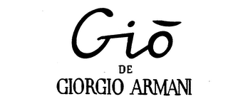 GIO DE GIORGIO ARMANI