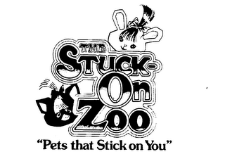 THE STUCK-ON ZOO "PETS THAT STICK ON YOU"