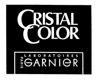 CRISTAL COLOR LABORATOIRES GARNIER PARIS
