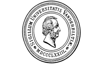 SIGILLUM UNIVERSITATIS VANDERBILTIAE. MDCCCLXXIII.