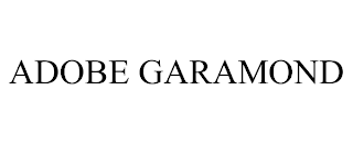 ADOBE GARAMOND