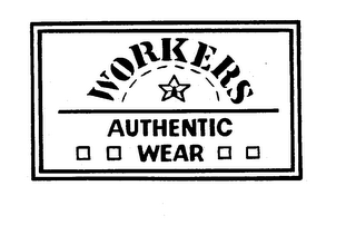 WORKERS AUTHENTIC WEAR