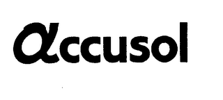 ACCUSOL