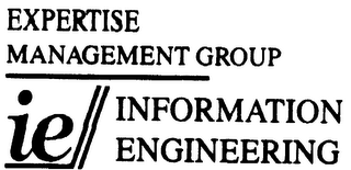 EXPERTISE MANAGEMENT GROUP IE// INFORMATION ENGINEERING