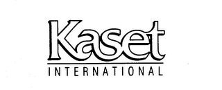 KASET INTERNATIONAL