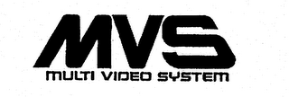 MVS MULTI VIDEO SYSTEM