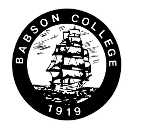 BABSON COLLEGE 1919