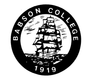 BABSON COLLEGE 1919
